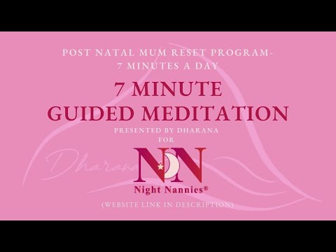 7 Minute Postnatal Guided Meditation