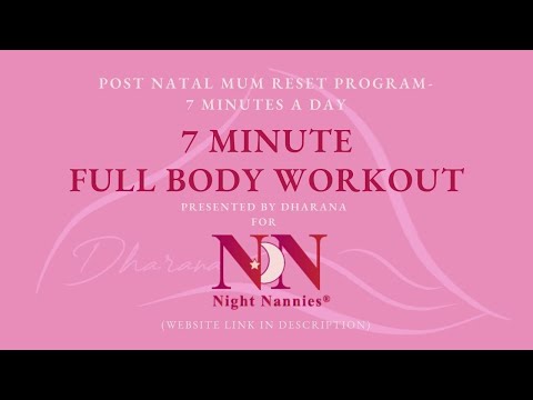 7 Minute Postnatal Full Body Workout for Amazing Results