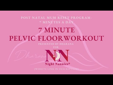 7 Minute Postnatal Pelvic Floor Workout