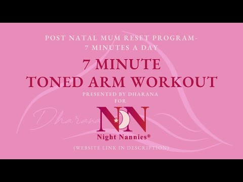 7 Minute Postnatal Arm Workout